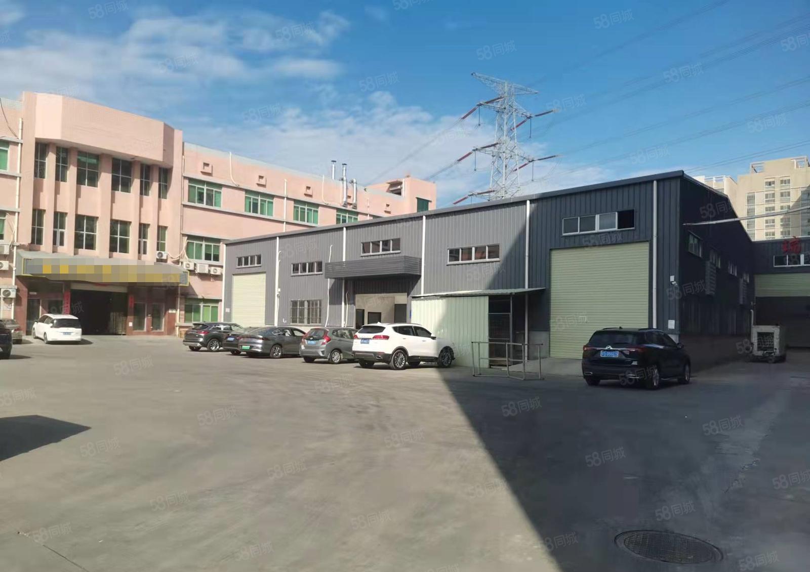 长安镇高速路口旁新出钢构800平带行车办公室水电齐全厂房出租