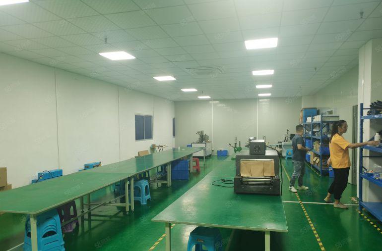 长安沙头楼上1500平方精装修厂房出租！