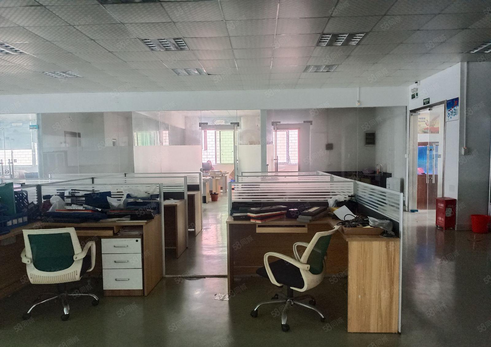 长安厦边新出楼上1000平精装修厂房出租