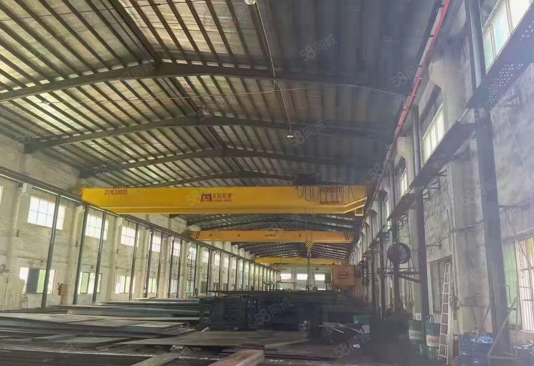 长安临近沙井新出单一层钢构砖墙到顶滴水11米带25吨行车