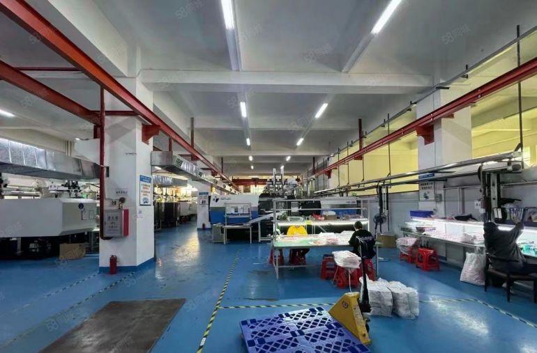 长安乌沙带行车一楼整层1000平豪华装修注塑厂房