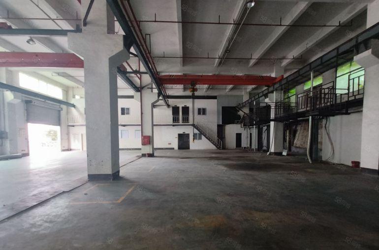 东莞长安原房东厂房出租2000平层高8米现成5吨航车