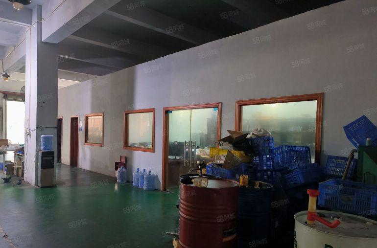 原房东1楼600平长安厦岗沿江高速，带装修办公室低价厂房出租