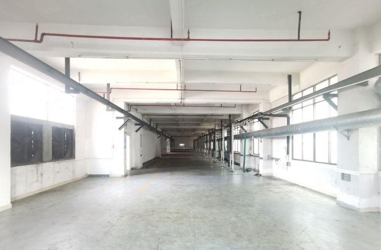 长安二楼精装修厂房出租2000平方可分租，现成办公地，临深