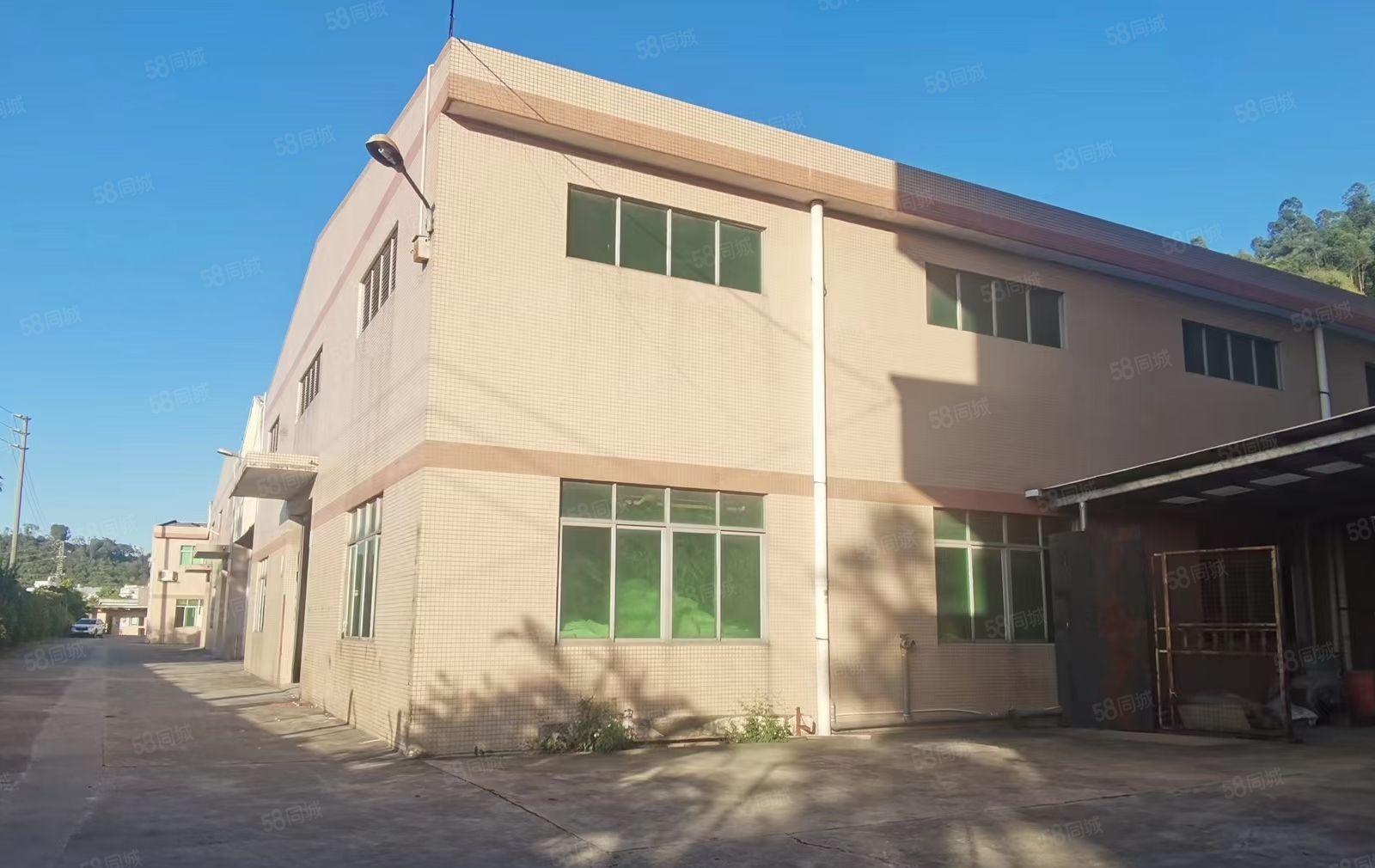 常平镇高速路口附近砖墙到顶单一层钢构独院15000平厂房出租