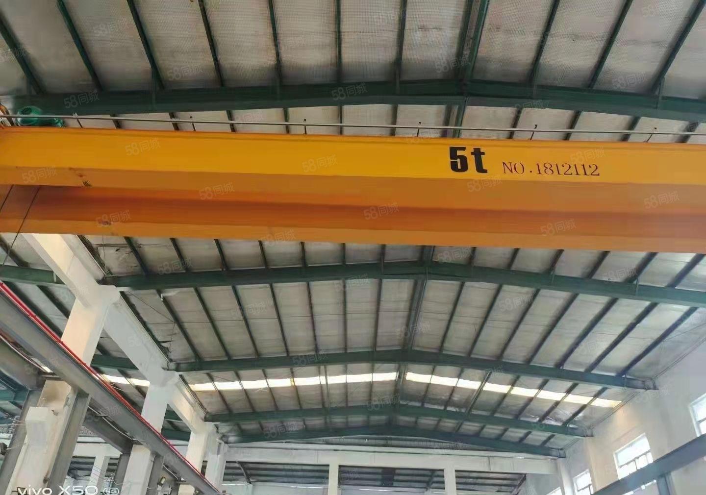 常平新出独院钢结构厂房5500平，空地超大，带行车