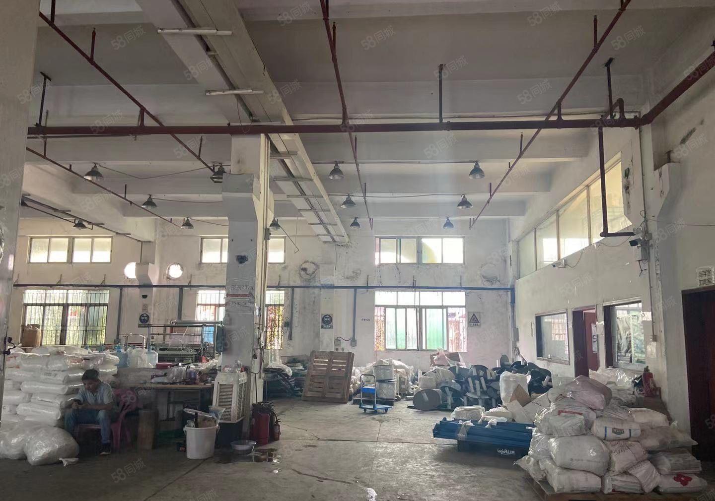 常平标准一楼6米高带牛角1200平工业用地形象非常漂亮空地大