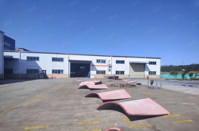 原房东急租常平镇靠樟木头钢构厂房6000平方0公摊空地超大