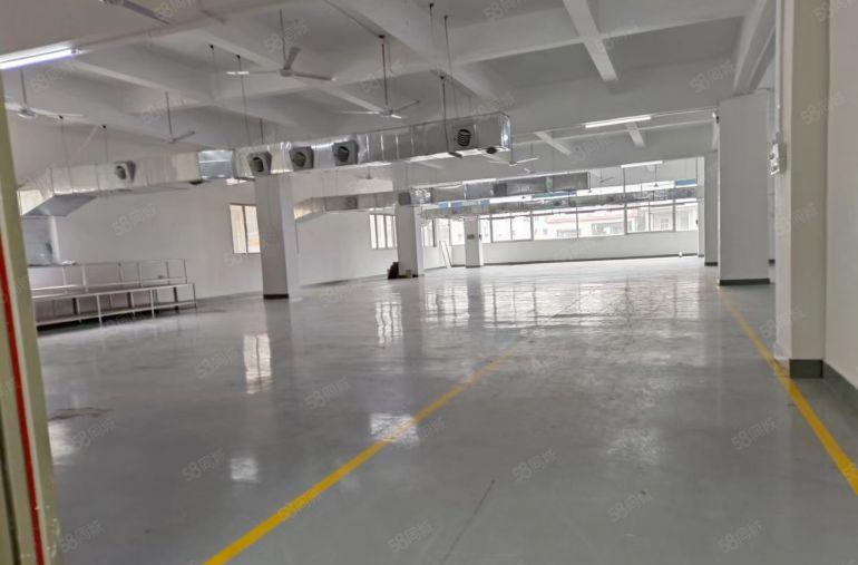 现成装修办公室电梯厂房3楼580平方出租