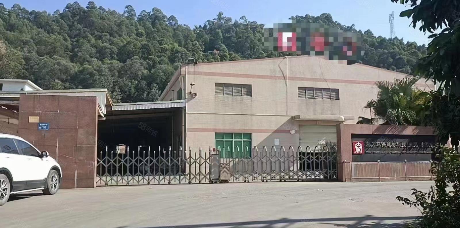 常平镇高速路口附近砖墙到顶单一层钢构独院15000平厂房出租