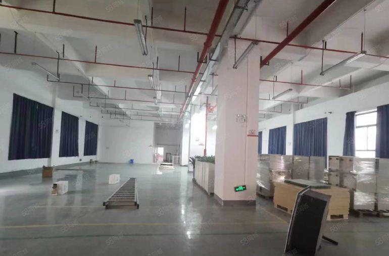常平卢屋重工业标准一楼楼上1500平带装修低价重工业厂房出租