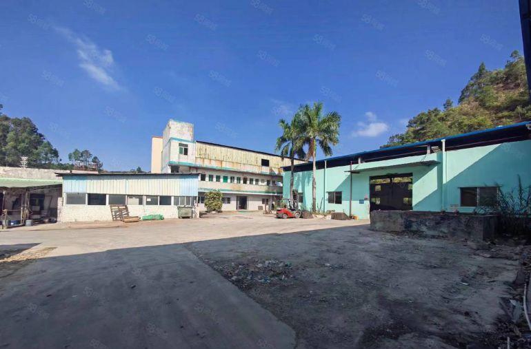 常平麦元靠山单一层钢构滴水8米厂房低价分租1000平方小污染