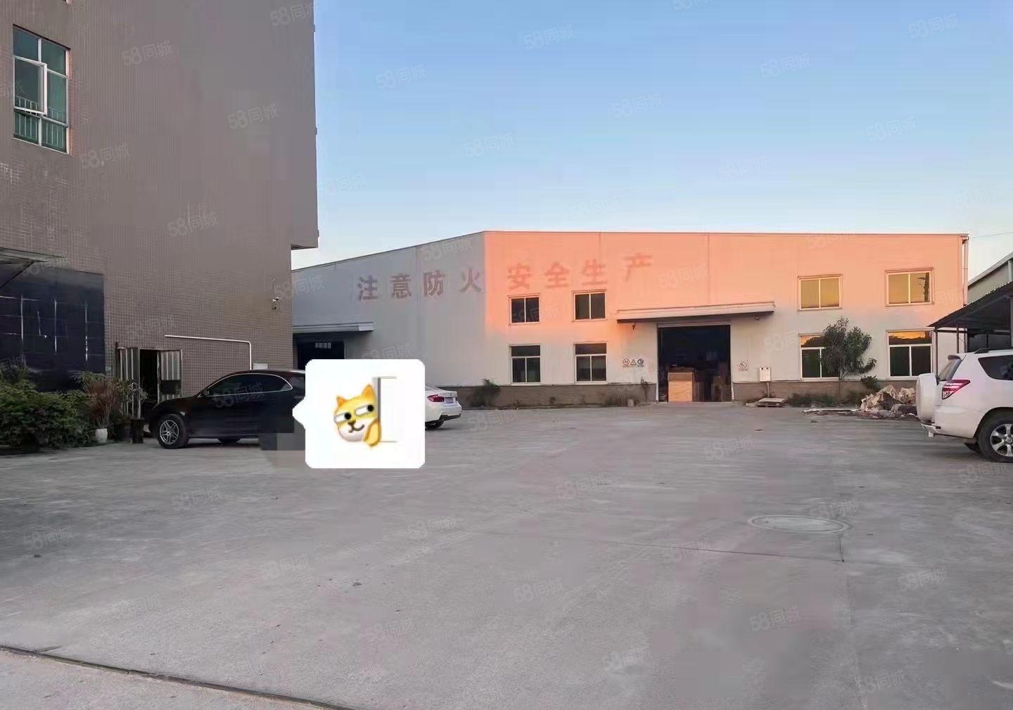 常平新出独院钢结构厂房5500平，空地超大，带行车