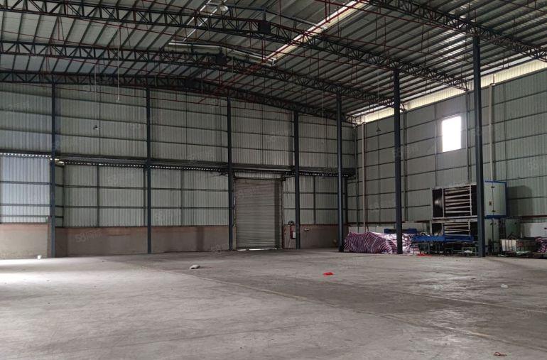 常平镇原房东钢构单一层1200平方厂房出租，空地大，交通便利