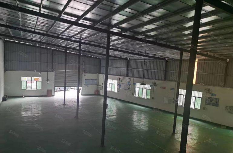 年前低价常平大京九塑胶附近独栋单一层钢构厂房出租800带装修