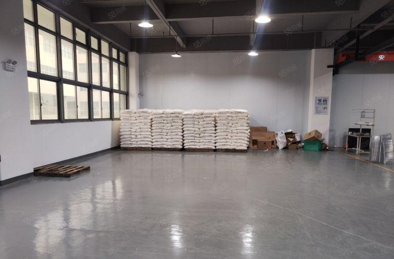 常平镇上坑珠宝园新出1100平精装修带地坪漆厂房带行车