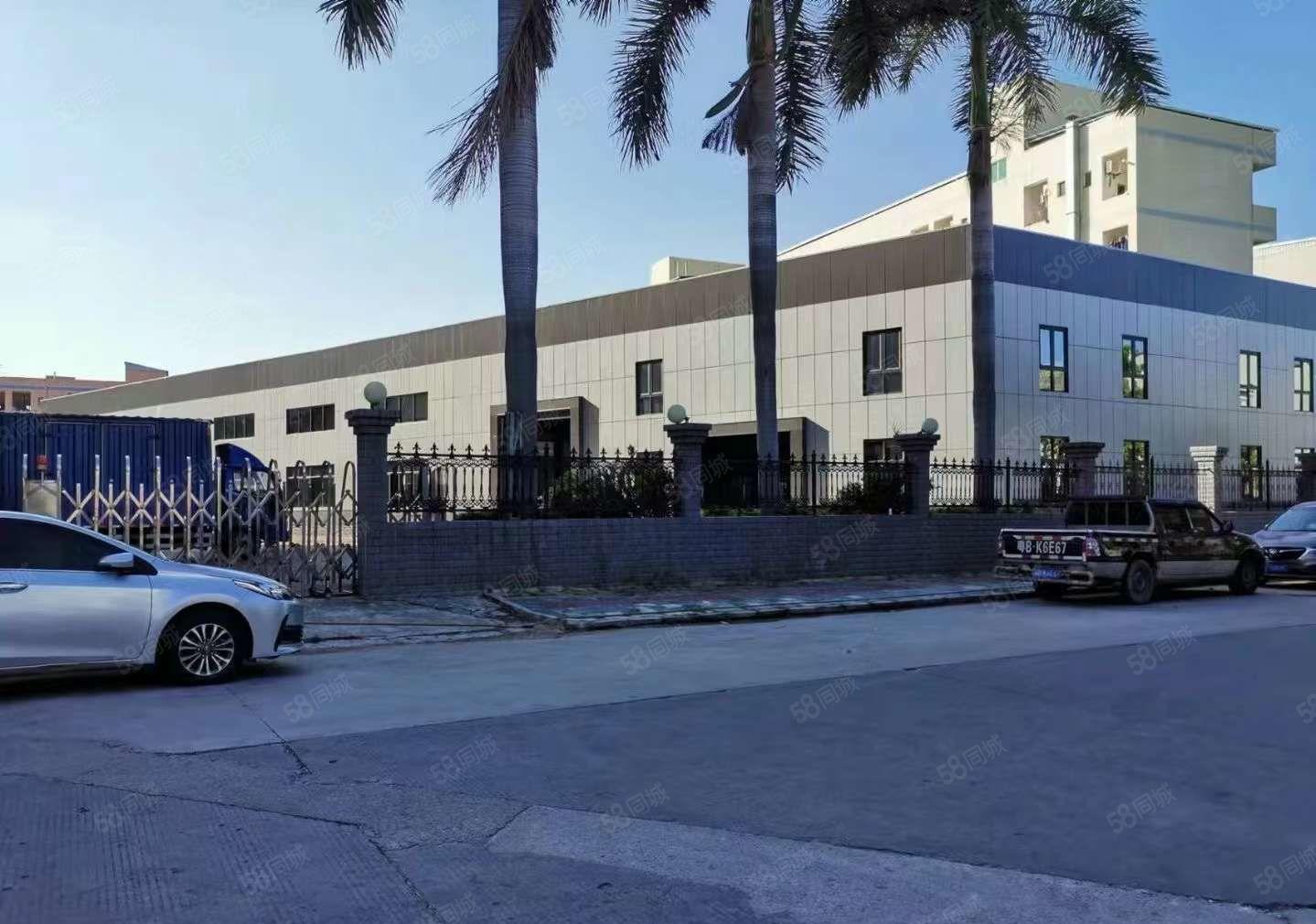 常平镇新建钢结构厂房3500平用电不限办公楼800平滴水八米