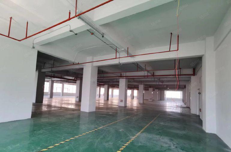 9.9元常平白石岗楼上带装修整层2000平低价厂房出租空地大