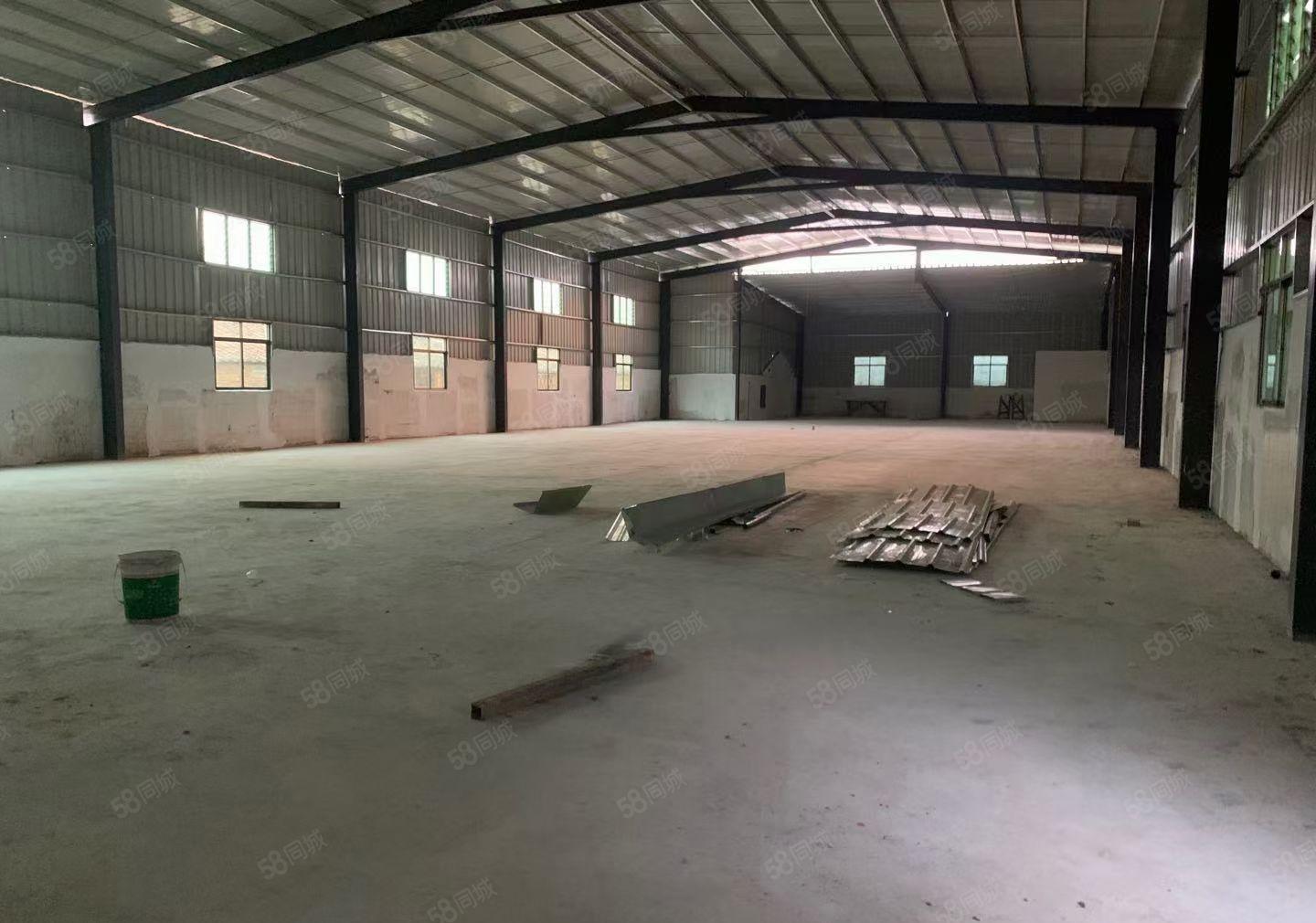常平新出钢构厂房仓库出租3900平方 空地大 9米高可办环评