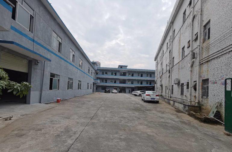 常平上坑原房东标准小独院两层低价厂房出租3000平易招工可分