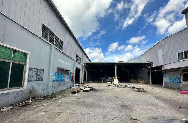 常平镇单一层钢构独院6000平方，滴水8米，水电过户