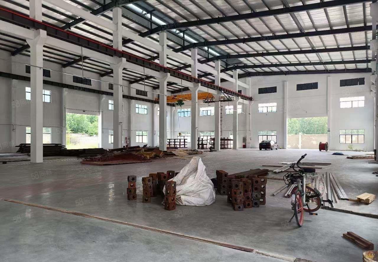 常平镇桥梓砖墙到顶单一层1200平 带全新航车吊机全新10吨