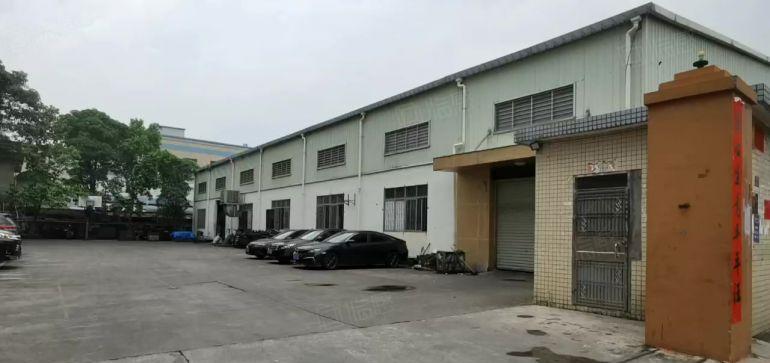 常平上坑形象好空地大单一层钢构滴水8米低价厂房出租1000平