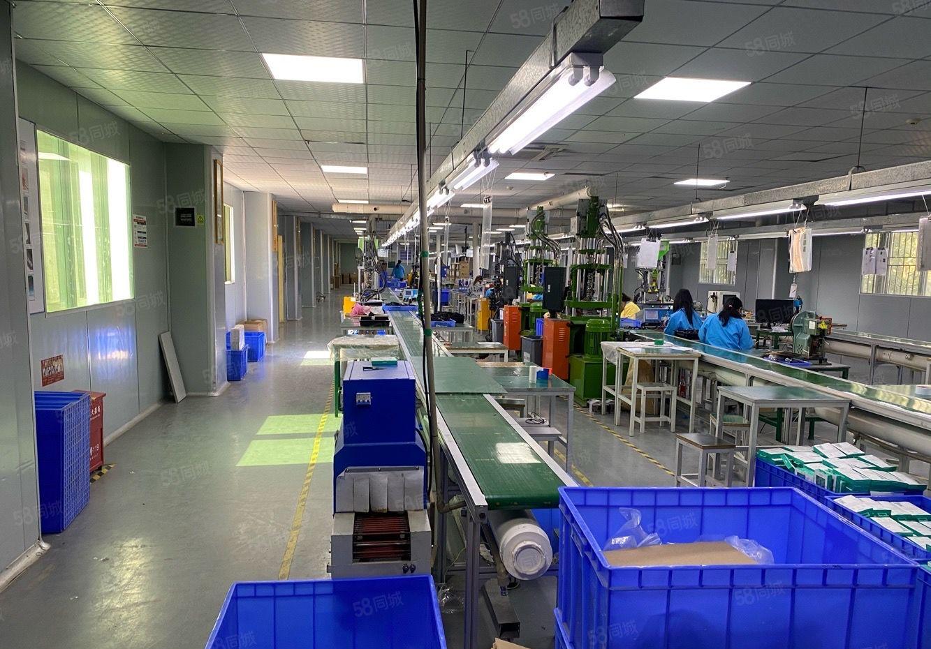常平新出花园式漂亮厂房出租，无尘车间带装修流水线小加工电子