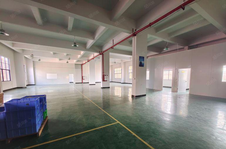 常平镇原房东标准二楼1000平方厂房出租，形象超好，价格便宜