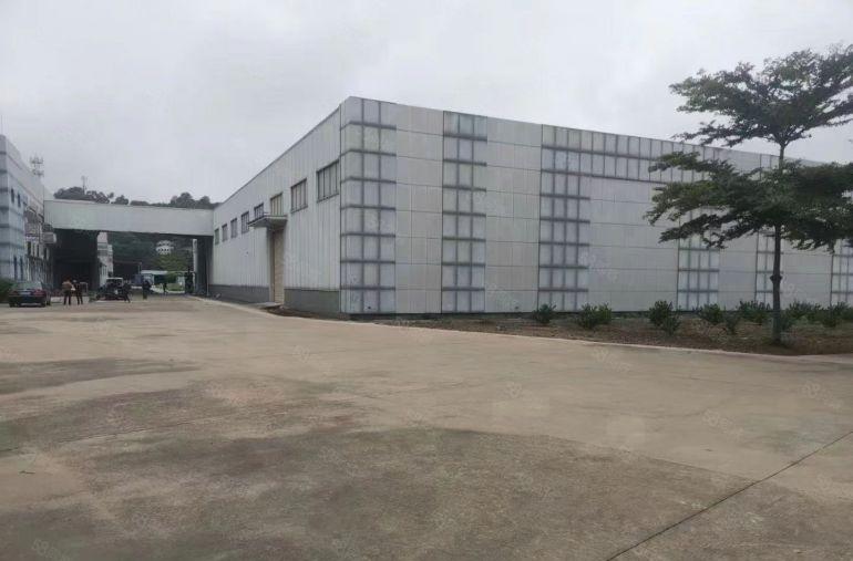 常平镇钢构单一层厂房出租。滴水8米，工业用地现成航车免费使用