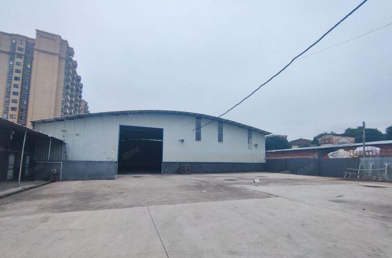 常平新出原房东单一层钢构独院厂房，高度7米，超大空地低价出租