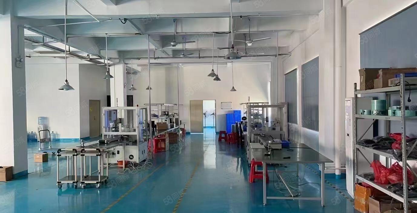 常平黄泥塘新出标准厂房一楼二楼各1200平方米带装修特价出租