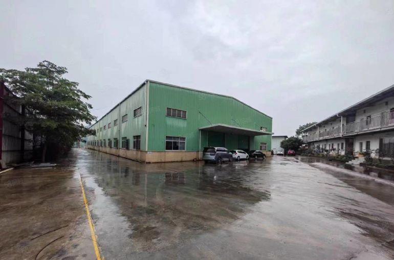 常平空地大单一层仓库独院独栋钢构厂房出租低价3000平可分租