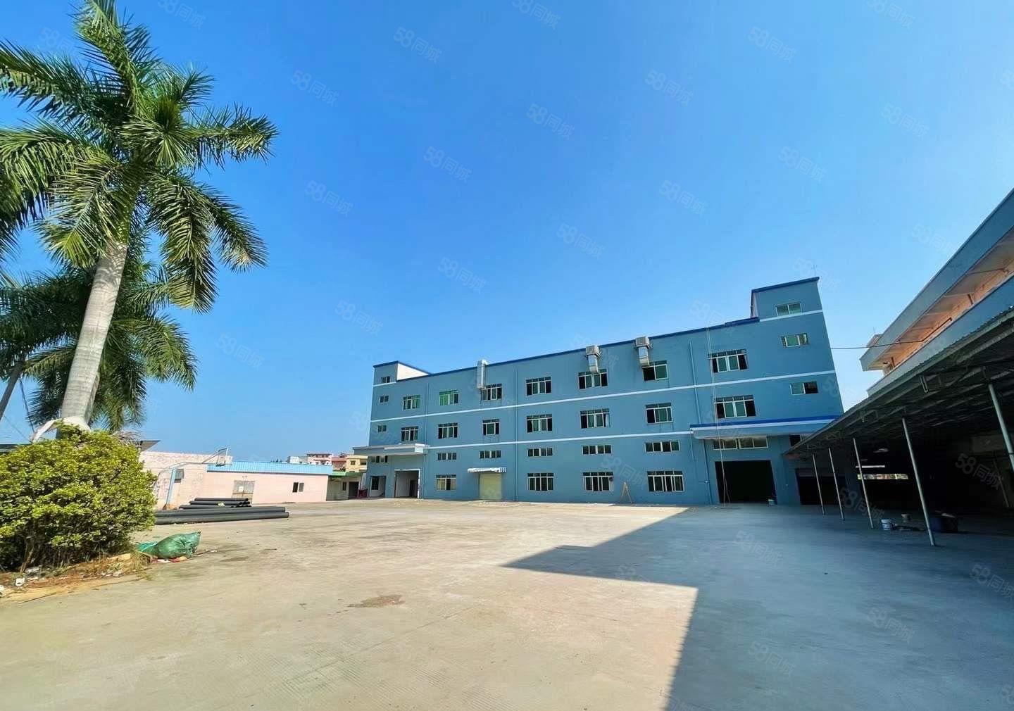 独门独院标准厂房出租，空地超大，人流量广。