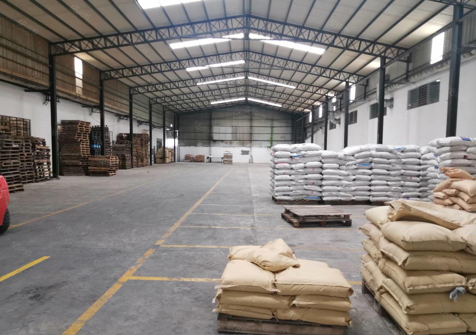 常平镇新出滴水8米钢构厂房，内空无柱，厂房方正，300平起租