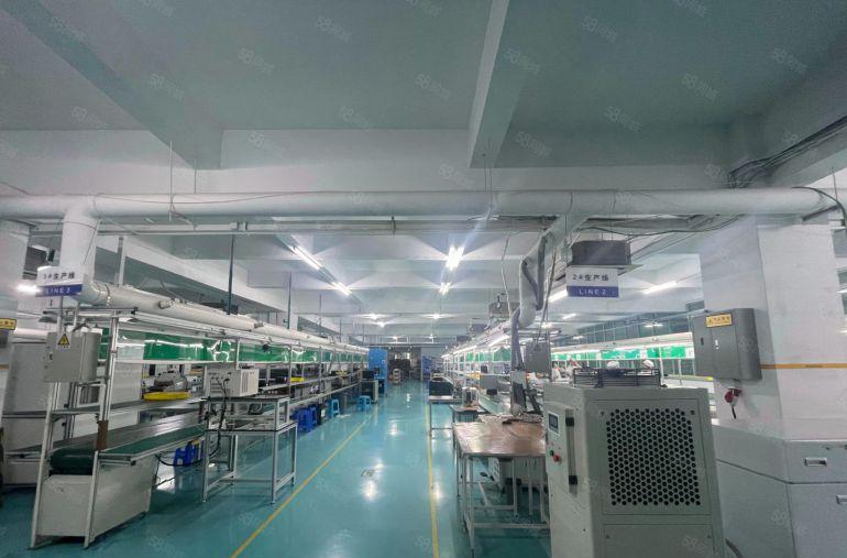 厚街赤岭新出现成装修厂房出租2800平米带地坪漆超大空地