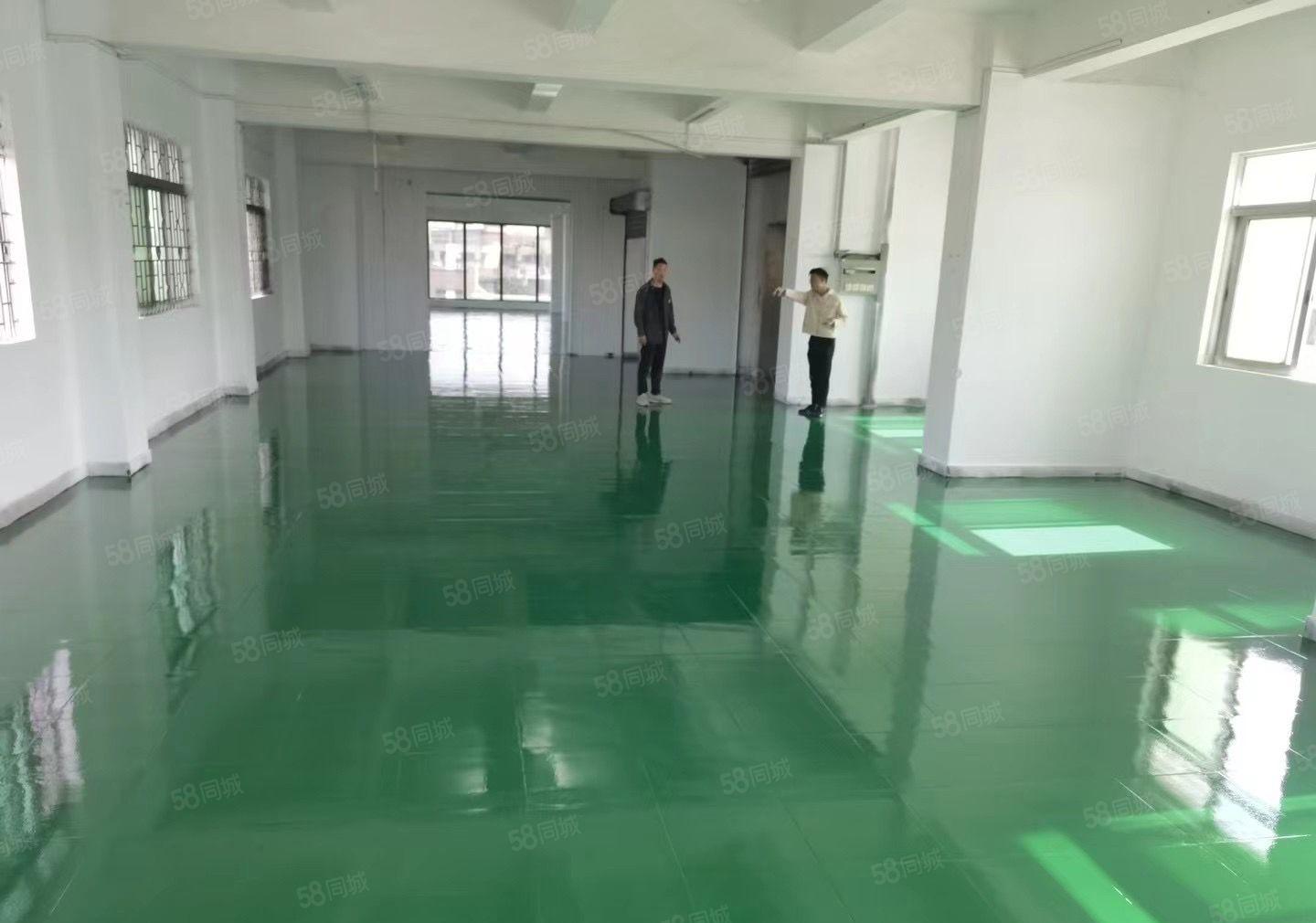 厚街全新装修厂房200平起租全新地坪漆