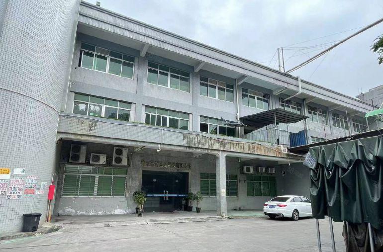 厚街汀山园区新出工业用地标准一楼1800平现成装修可办环评