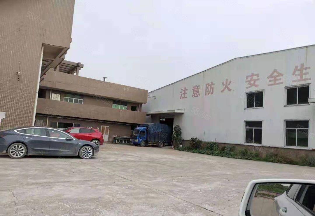 厚街独院单一层5600平钢构厂房出租 滴水9米 空地大