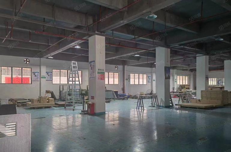 厚街三屯新精装修标准一楼1500平现成水电厂房出租仓库出租