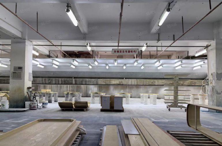 厚街家具大道旁带喷油家具厂房原房东独门独院水电办公室齐全.