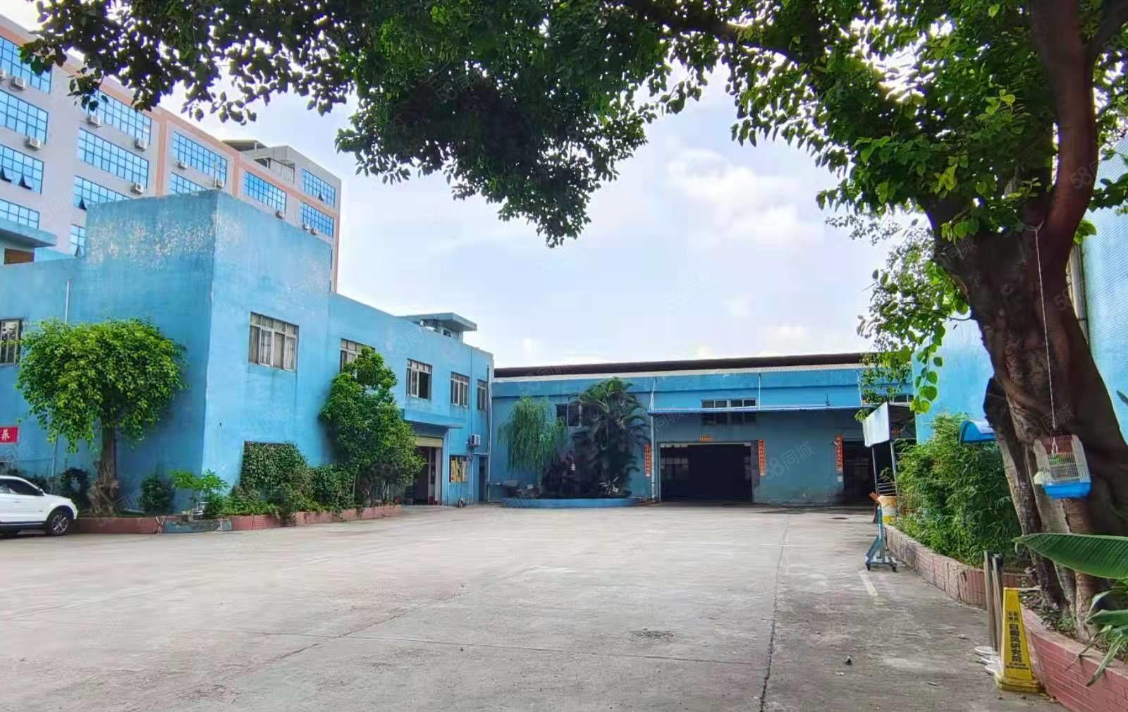 厚街桥头原房东独院带独立办公楼单一层滴水8米重工业厂房出租