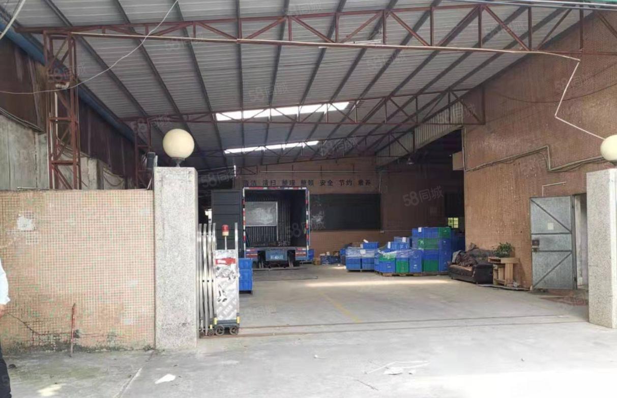 厚街原房东出租砖墙到顶1500平厂房实际面积无公摊无行业限制