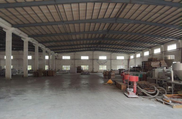 独门独院2200平钢构厂房低价出租园区空地大形象好交通方便