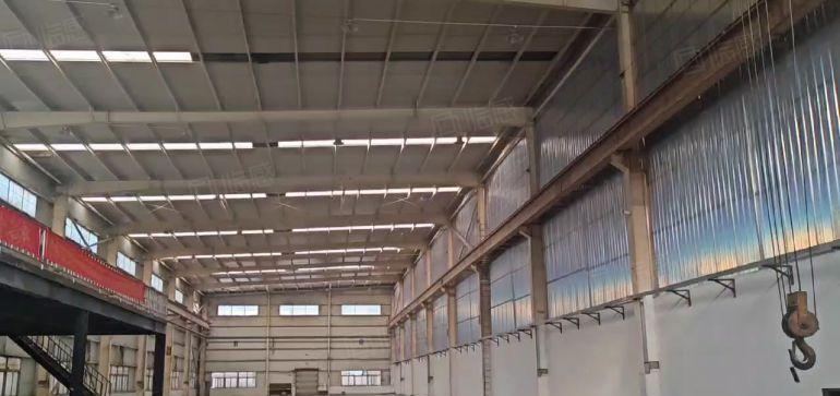 实际面积送办公室)独院钢构870平方厂房低价出租，可办环评