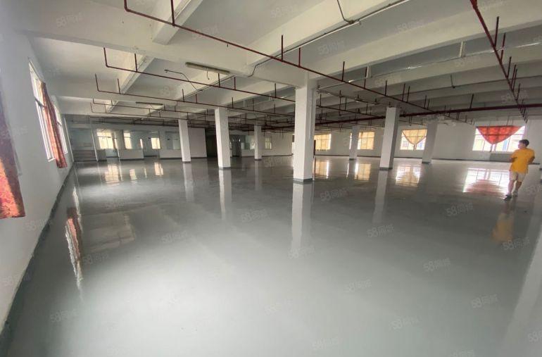 厚街新出楼上1250平方厂房低价出租现成装修原房东直租