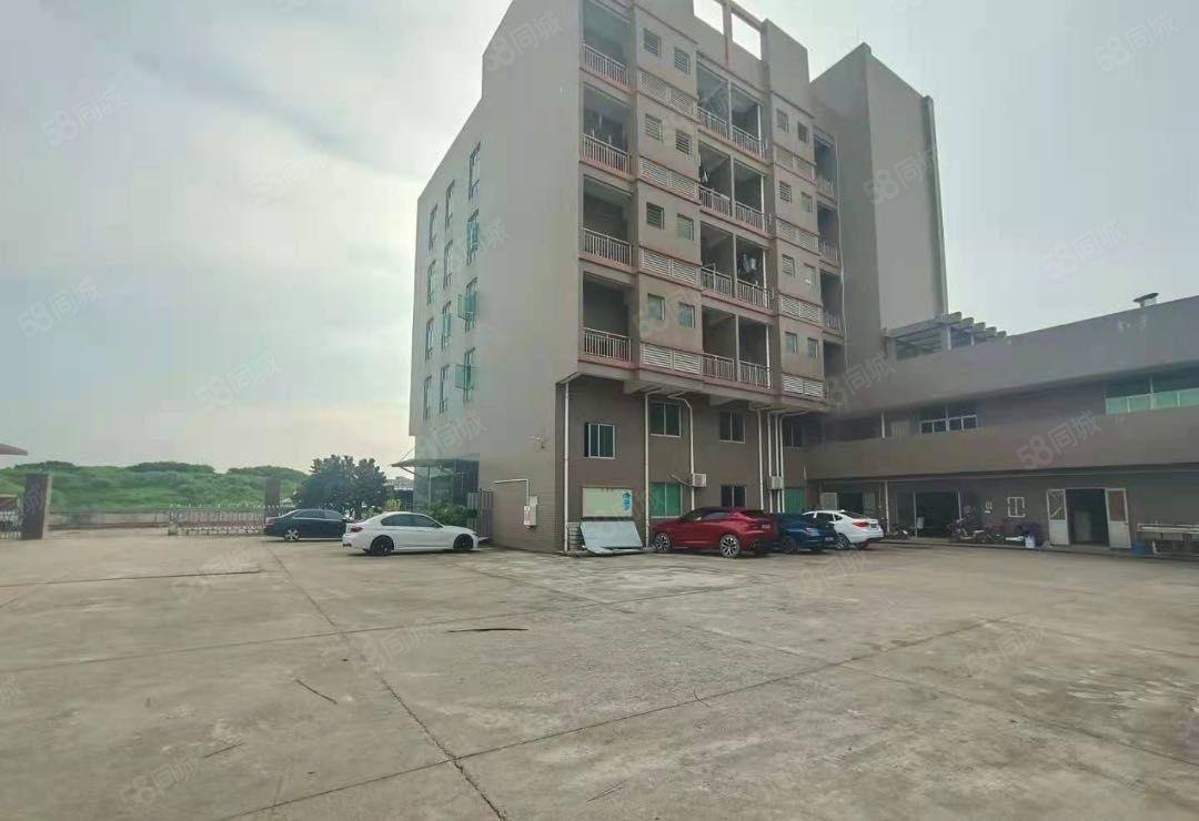 厚街独院单一层5600平钢构厂房出租 滴水9米 空地大