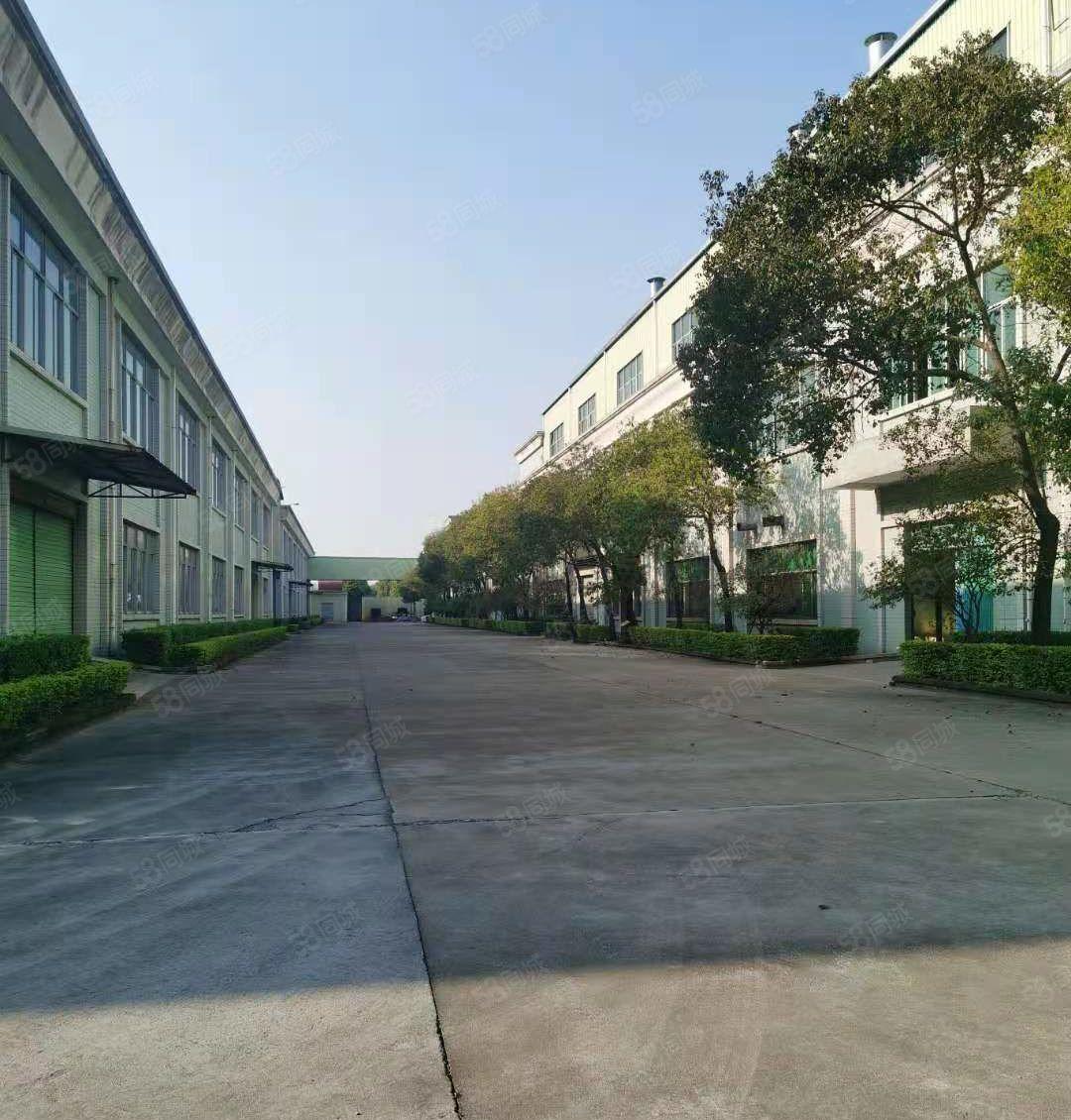 （1200平独院）单一层9米钢构带装修原房东厂房出租。