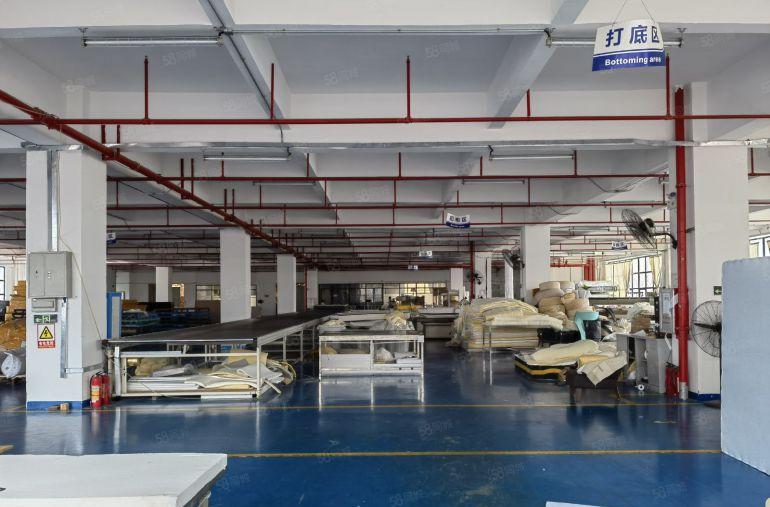 厚街会展附近现成做软包厂房低价出租精装办公现成水电地坪漆