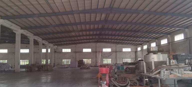 独门独院2200平钢构厂房低价出租园区空地大形象好交通方便